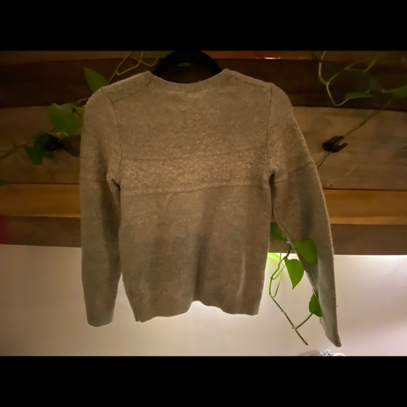 GAP Grey/Brown Knit Crew Neck Sweater - Size S 🖤 - Picture 4 of 7